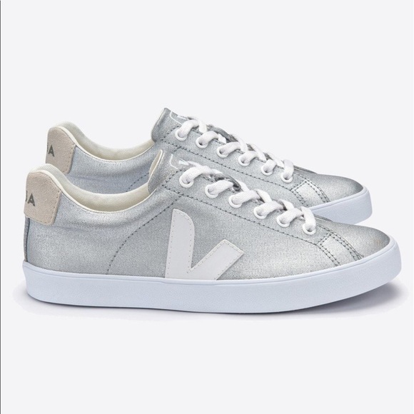 veja sneakers silver
